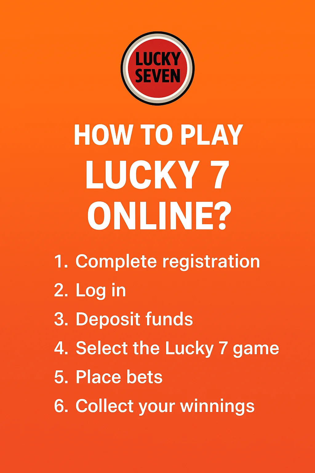 How to Play Lucky 7 Online - Step-by-Step Guide